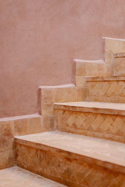 Pink Steps Morocco by Wianda Bongen