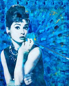 Audrey Hepburn von Giovani Zanolino