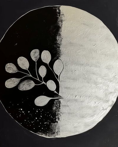 Minimalismus in Schwarz und Silber