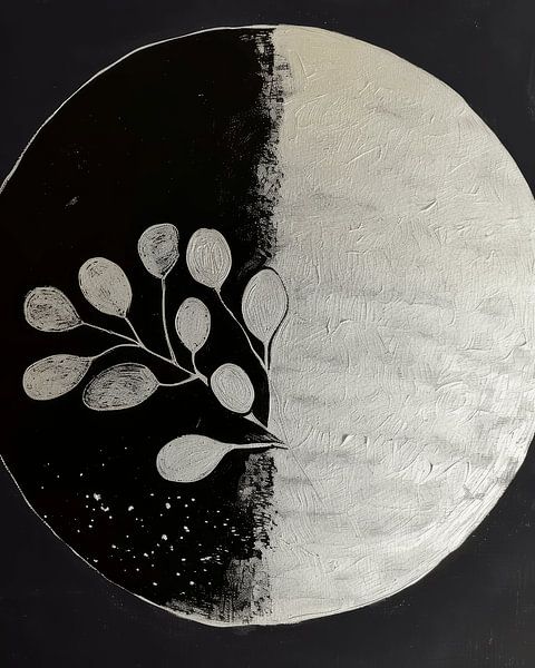 Minimalismus in Schwarz und Silber von Studio Allee