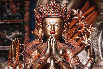 Boeddhabeeld in Tibetaanse klooster van Your Travel Reporter