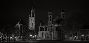 Maastricht - Vrijthof - St. Servatius-Basilika - St. Johanneskirche von Teun Ruijters