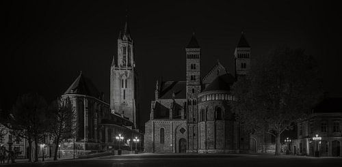 Maastricht - Vrijthof - Saint Servatius Basilica - Saint John's Church by Teun Ruijters