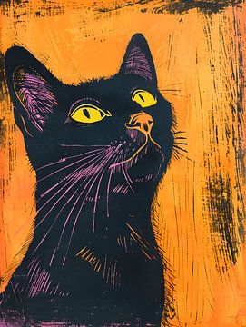 The Black Cat I by Gypsy Galleria