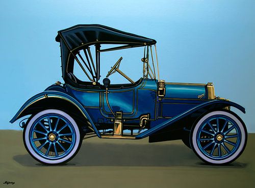 Overland 1911 Schilderij