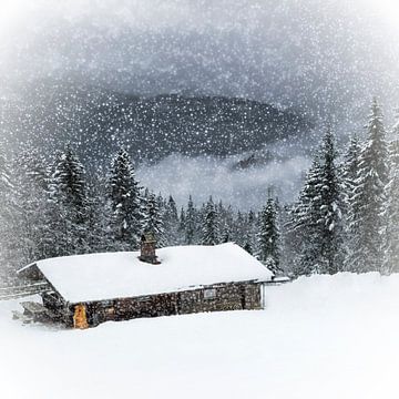 Bavarian Winter's Tale II van Melanie Viola