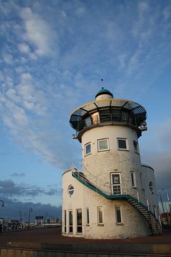 Tower in port of Harlingen