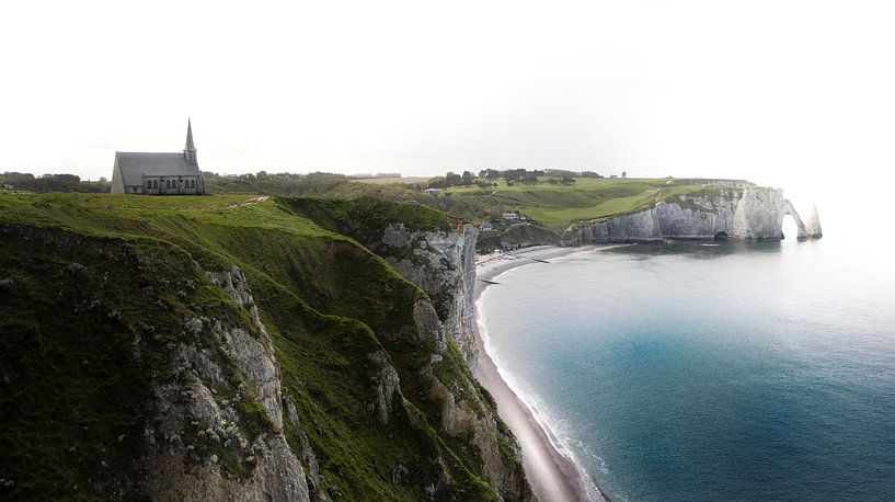The coast of Normandy by Tijmen Wierenga