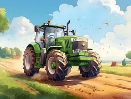 Groene Tractor