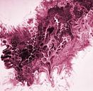 Wokensturm in Magenta von KW Malerei Miniaturansicht