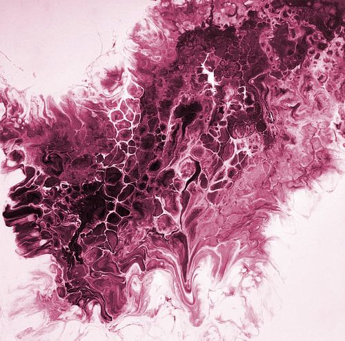 Wokensturm in Magenta