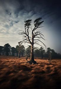 Raue Landschaft
