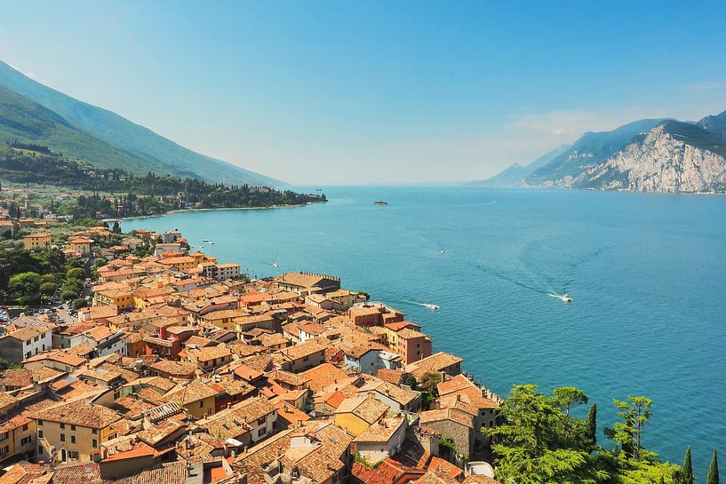 Malcesine on Lake Garda by Katrin May