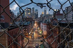 New York in Straßenansicht