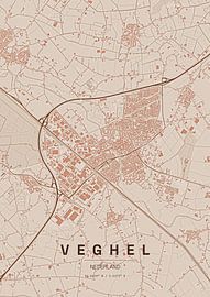 Veghel Plattegrond van Stef van Campen