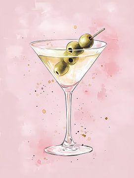 Martini cocktail van Olga Wildrose