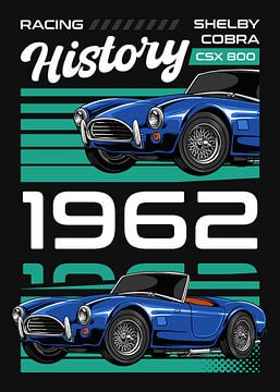 Shelby Cobra CSX 8000 Muscle Car van Adam Khabibi