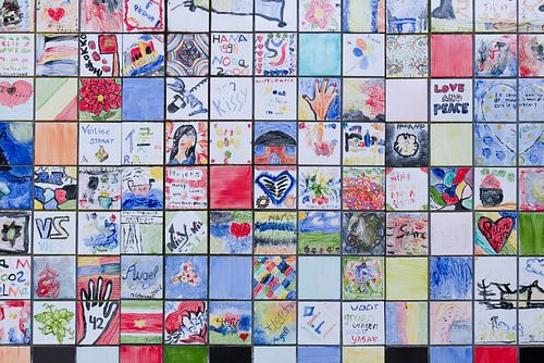 Rotterdam - Tile project at courtyard garden