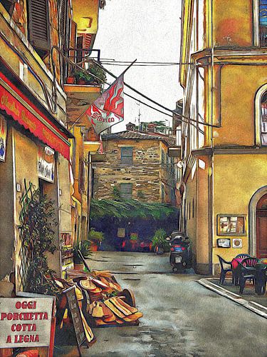 Oggi Porchetta Cotta A Legna