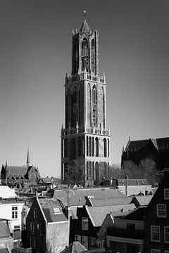 De Dom van Utrecht vanaf de parkeergarage Springweg (1)