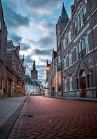 City at dawn