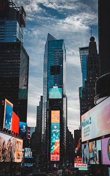 Het bruisende hart van Times Square van Esma Vurgun