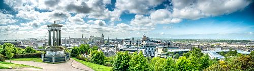 Panorama del monumento a Dugald Stewart