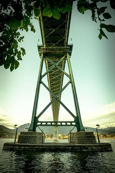 Le pont Lions Gate à Vancouver par Marc Lehmann