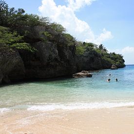 Blue Lagoon in Curacao von Bo Wijnakker