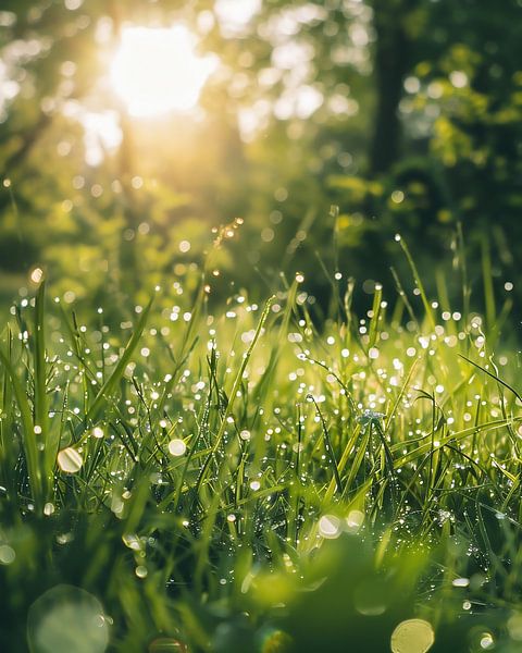 Sonne küsst Tau von fernlichtsicht
