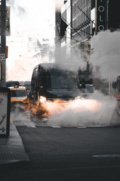 Streets of Manhattan by Endre Lommatzsch