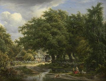 Bauernhaus unter Bäumen (Emmen), Egbert van Drielst