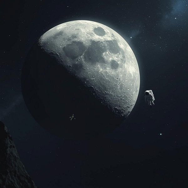 One Moon Painting 1.1 by ComfortQ