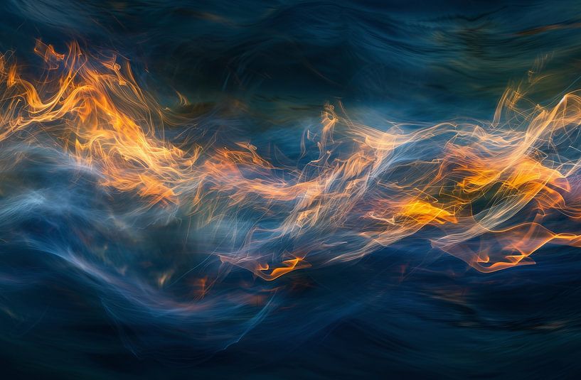 Feuer und Wasser von fernlichtsicht
