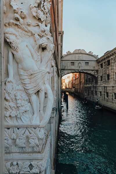 Pont des Soupirs de Venise Italie, lever du soleil par Marianne Voerman