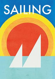 Sailing Night Radiate by Raymond Wijngaard