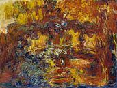 De Japanse Voetgangersbrug, Claude Monet van Meesterlijcke Meesters thumbnail