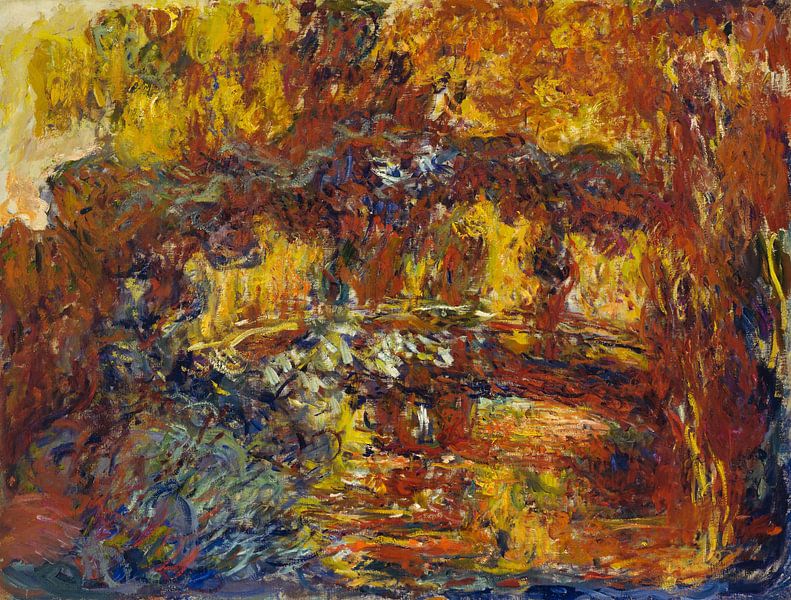 De Japanse Voetgangersbrug, Claude Monet van Meesterlijcke Meesters