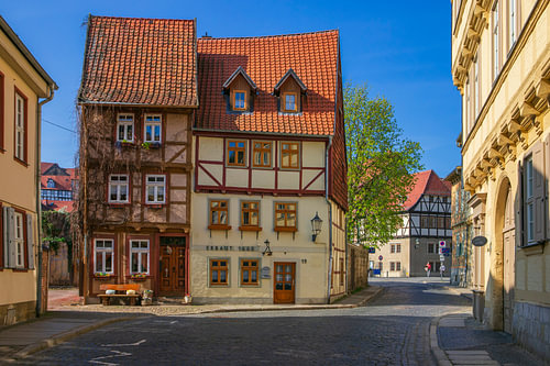 Quedlinburg, Germany – a colourful half-timbered town in the Harz Mountains