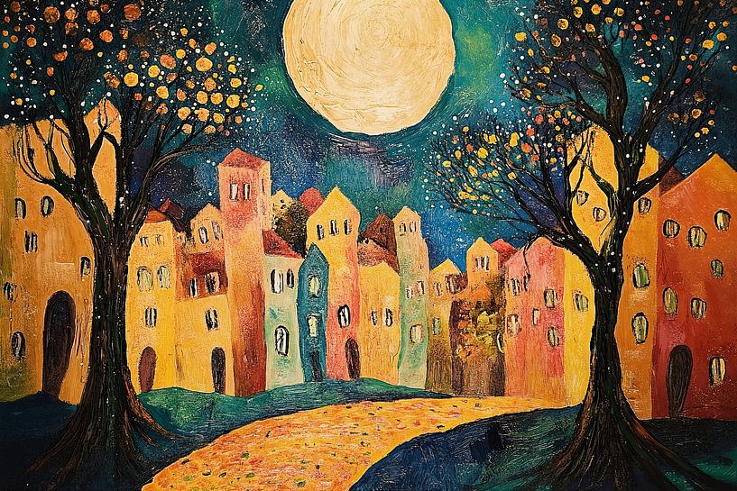 Moonlit Serenade by Wonderful Art