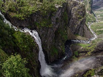 Voringfossen waterval in Noorwegen