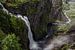 Voringfossen waterval in Noorwegen van Eric van Nieuwland