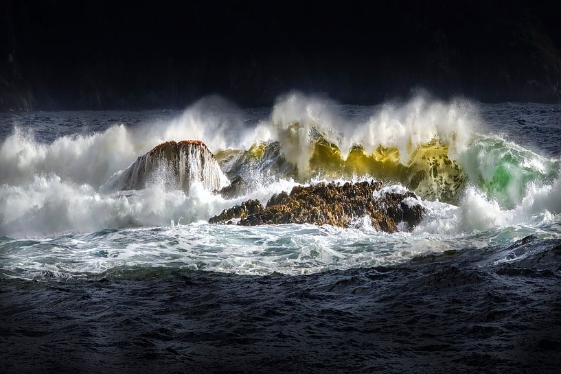 Am Zusammenfluss von Fjord und Ozean von Chantal CECCHETTI