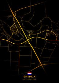 Enspijk Stadtplan von Kenda Maruyama