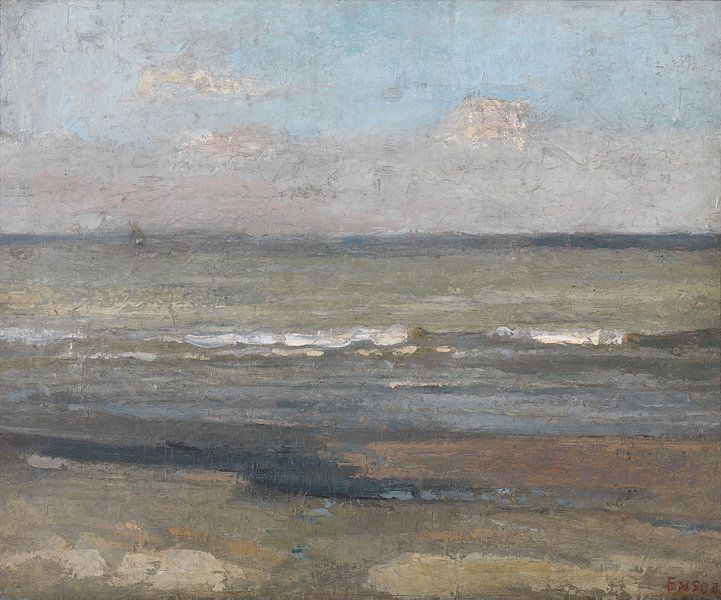 James Ensor. Grijze zee van 1000 Schilderijen