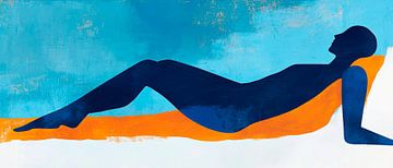 Ontspannend silhouet