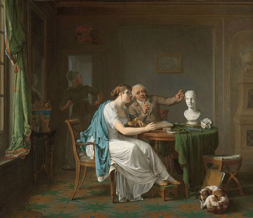 De tekenles, Louis Moritz