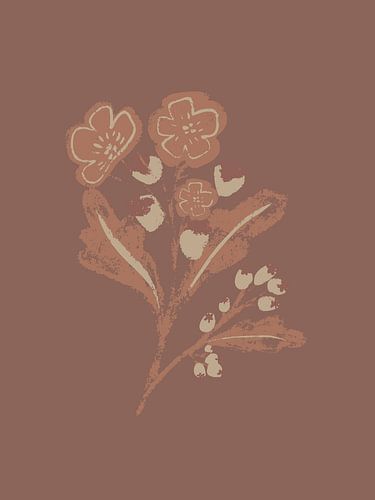 Abstract foliage art