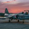 Chasseur Lockheed TF-104G de la Royal Air Force. sur Jaap van den Berg