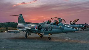 Royal Air Force Lockheed TF-104G Starfighter.